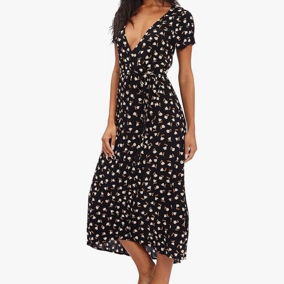 Wrap Floral Dress - Picture 1 of 4